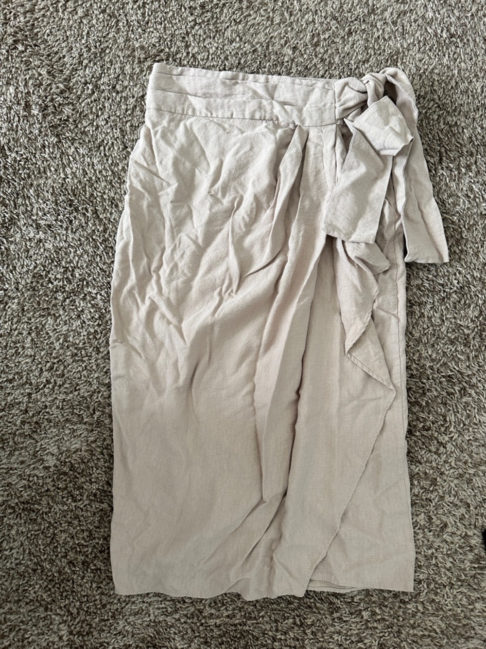 Wrap Midi Skirt